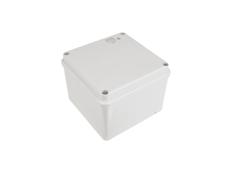 Junction Box Grey - 100 x 100 x 80mm (454-949)