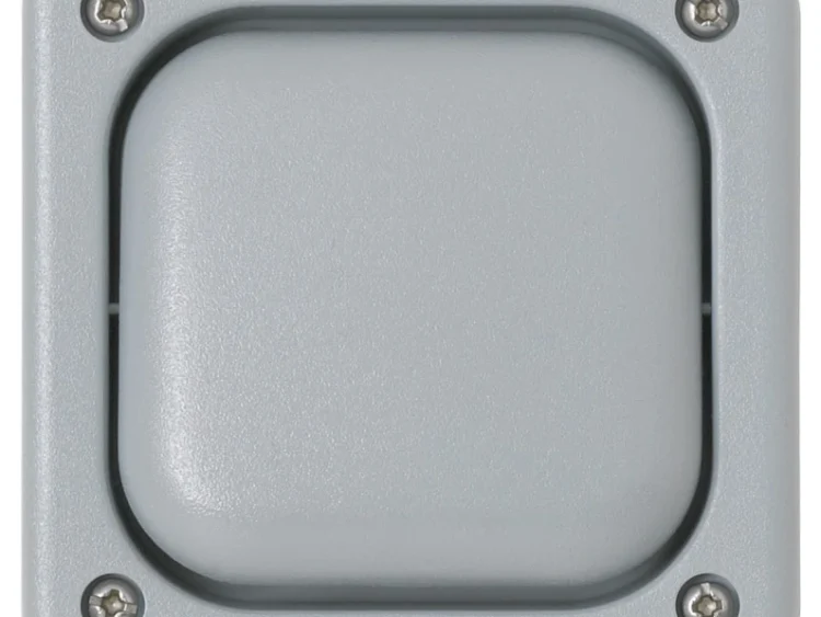 Weatherproof Switch 1 Gang 2Way 10A IP66 Grey