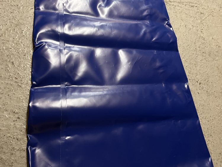 Flared Grain Sock Blue
