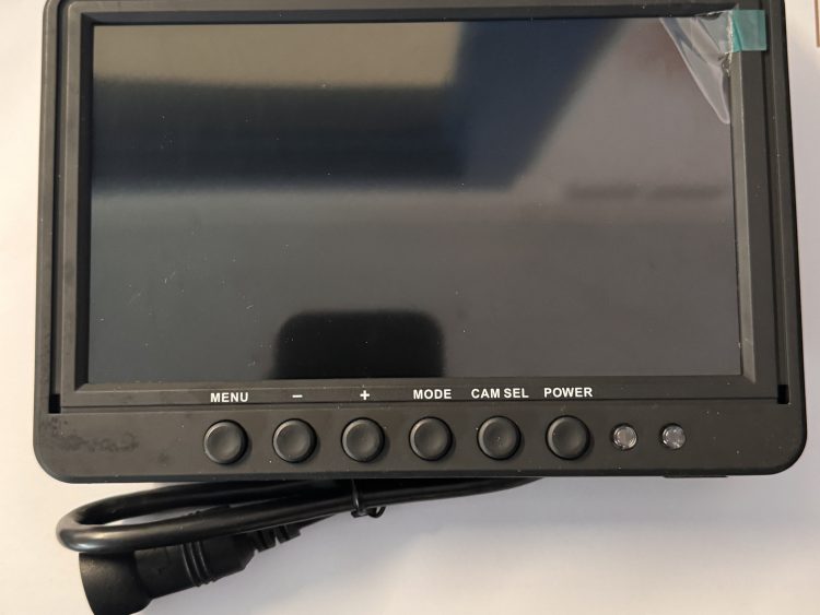 7" TFT LCD QUAD MONITOR